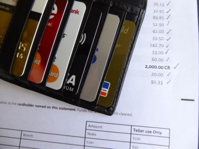 Credit Cards and bank statements