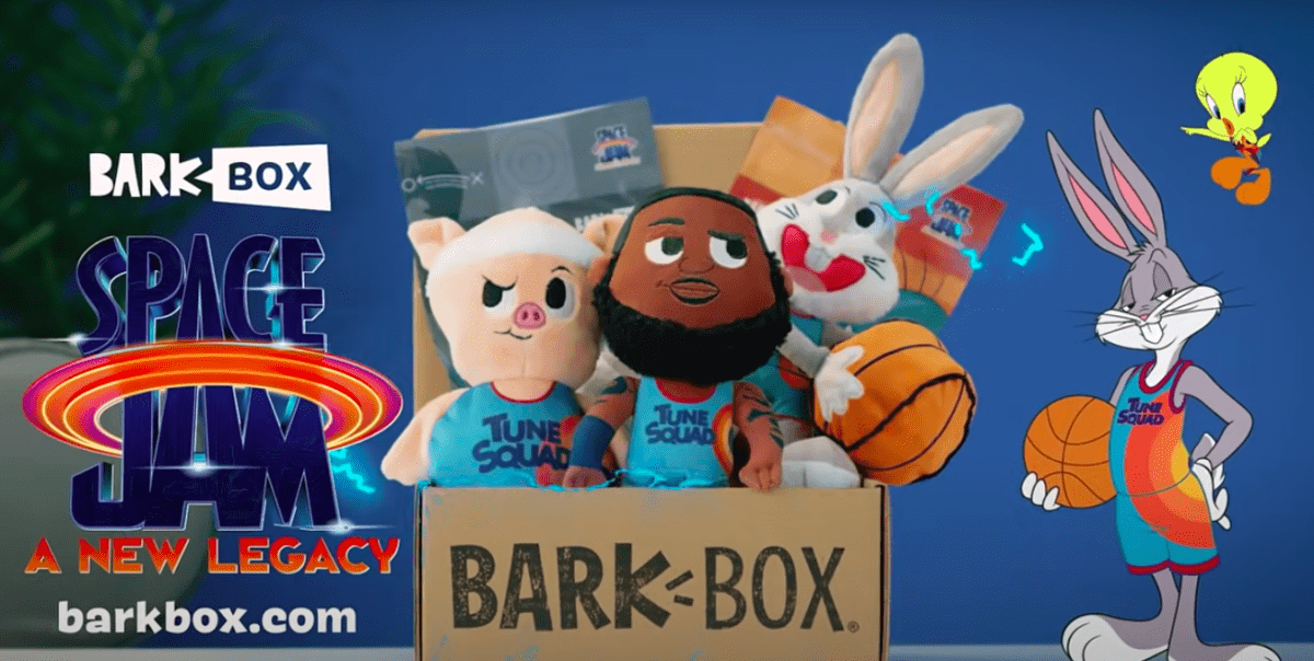 BarkBox's Newest Brand Licensing Initiative to Feature Space Jam Sequel,  Attract Basketball Fans